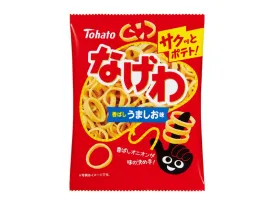 100yen for 2pcs TOHATO Nagewa Potato Snack Salty Taste 22g