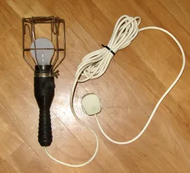 1965 Stadium Inspection Light With Mains Supply Lead