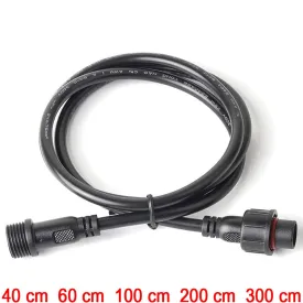 2pin 3pin 4Pin 5pin DC LED Strip Extension Cable Connector Male to Female Waterproof IP67 40cm 60cm 100cm 200cm 300cm