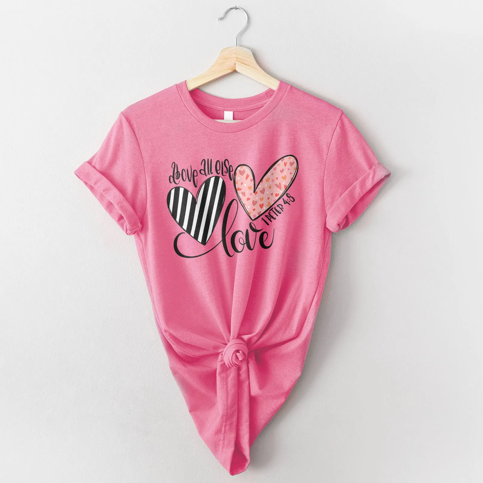 Above All Else Heart Tee