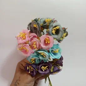 Artificial Flowers | 60Pcs