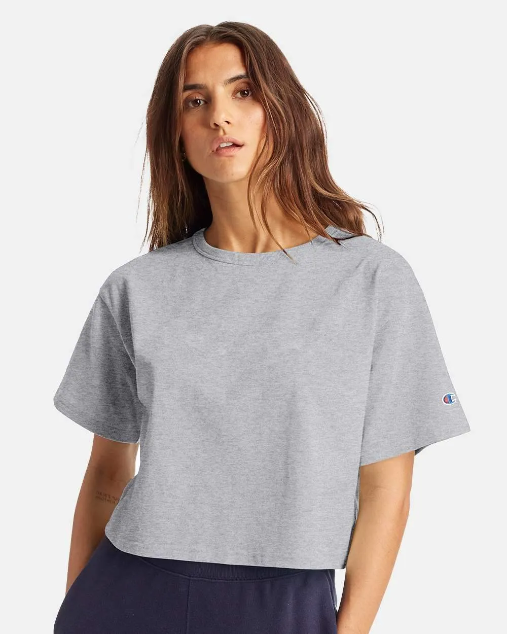 Champion - Women's Heritage Cropped T-Shirt