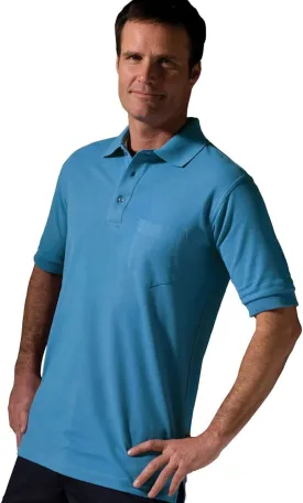 Edwards Big and Tall Short Sleeve Pique Pocket Shirt