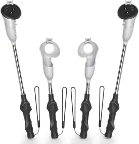 Extensible Long Arms for Gorilla Tag VR Accessories for Meta Quest 3S Controller Arm Extender Sticks for Quest 3 Handle Attachments (Quest 3/3S)