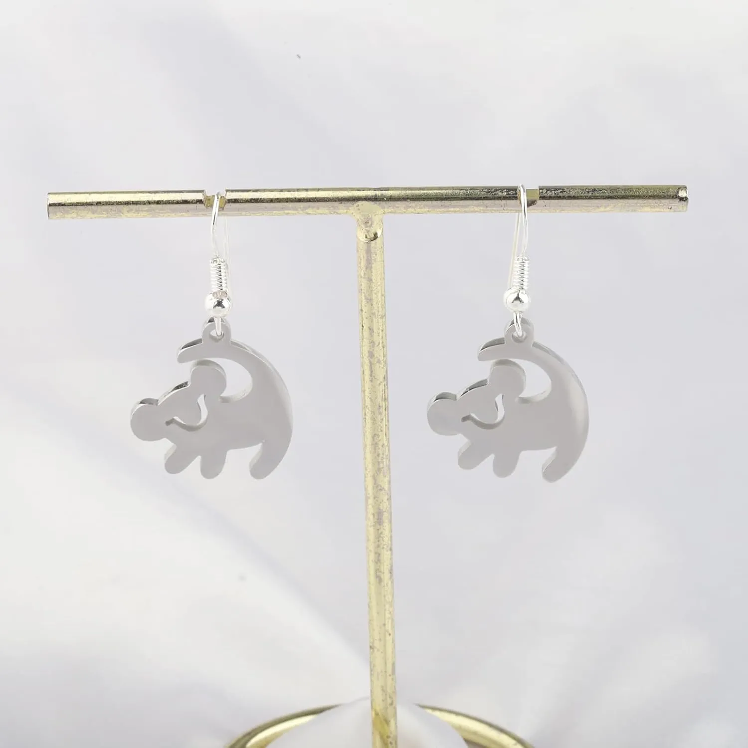 FOTAP Lion Movie Necklace King Inspire Bracelrt Animal Kingdom Gift Lions Earrings