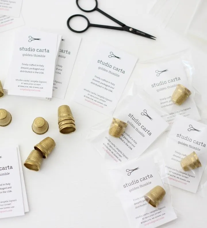 Gold Thimble : Studio Carta