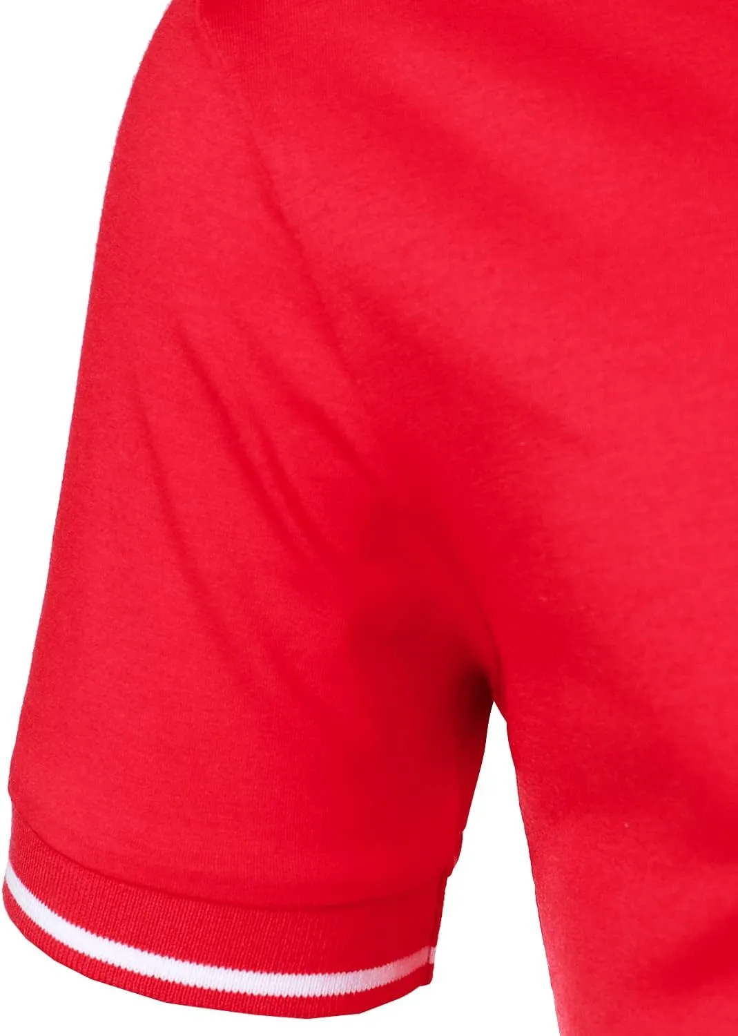 HOOD CREW Mans Fashion Short Sleeve Polo Shirts Summer Casual Band Collar Tops Shirt