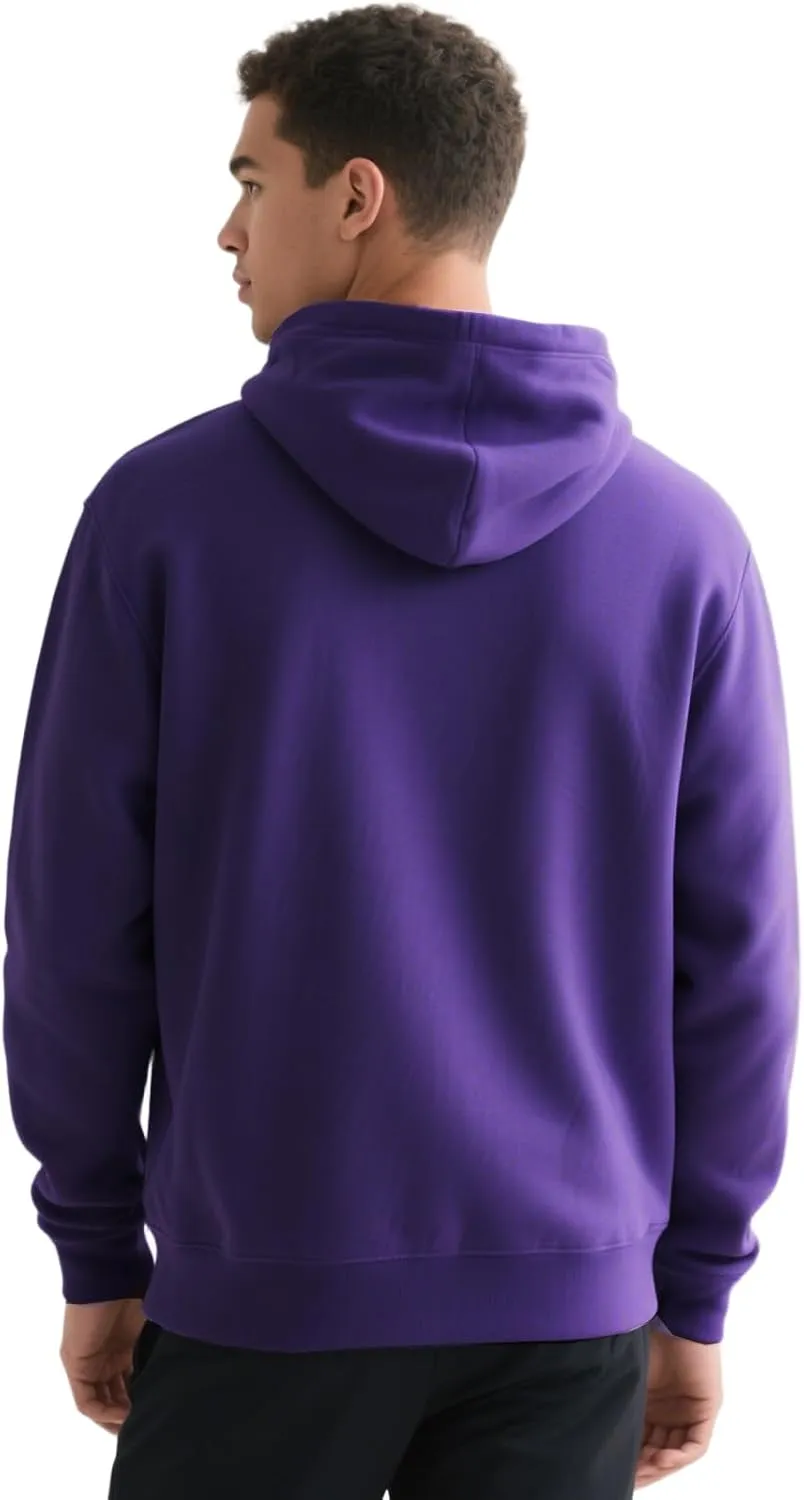 Mens Zip up Hoodie Full Zip Fleece Lined Pullover Hooded Sweatshirt Long Sleeve Sports Hooded Jacket with Pocket