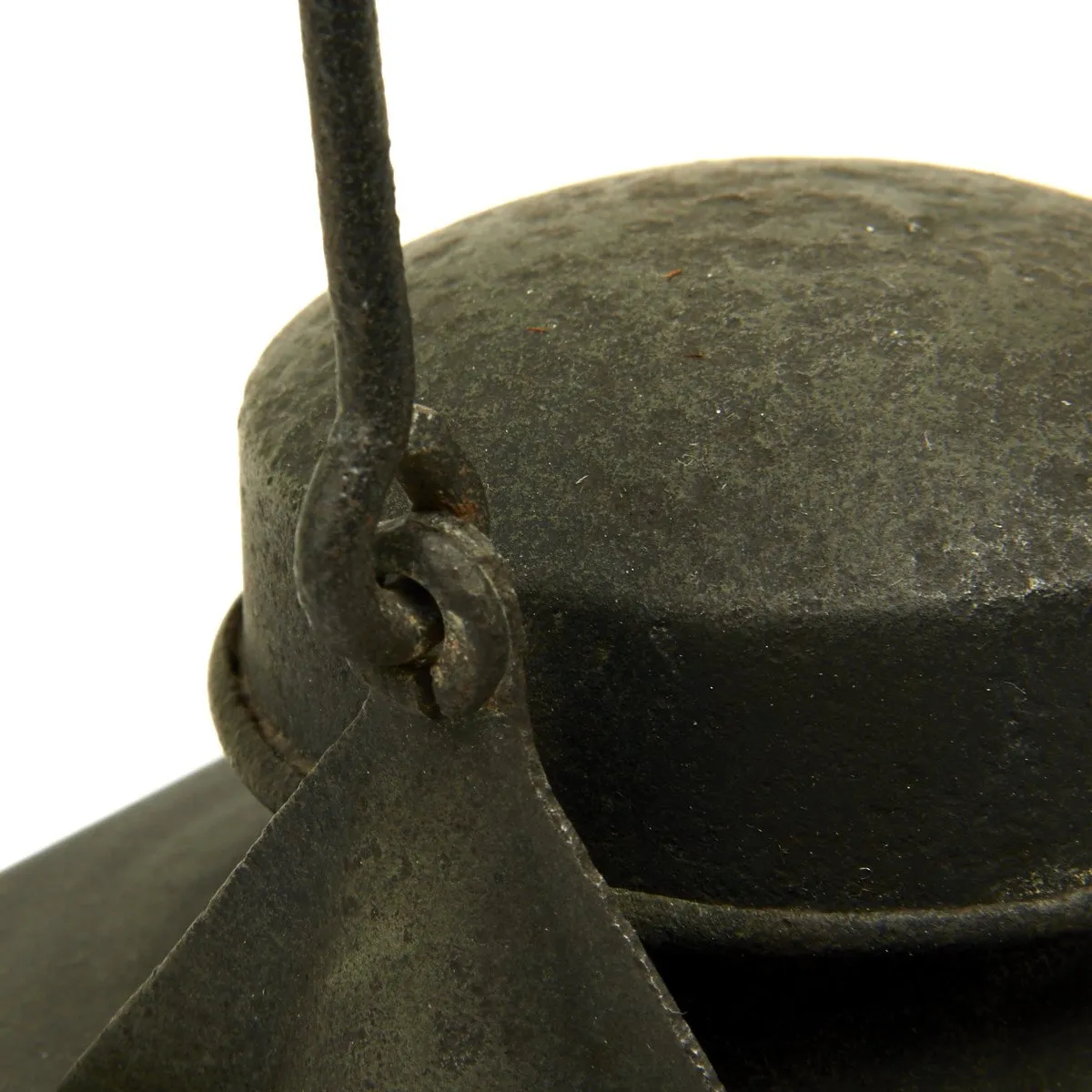 Original British WWI Trench Candle Lantern by Collins of Birmingham - Dated 1915