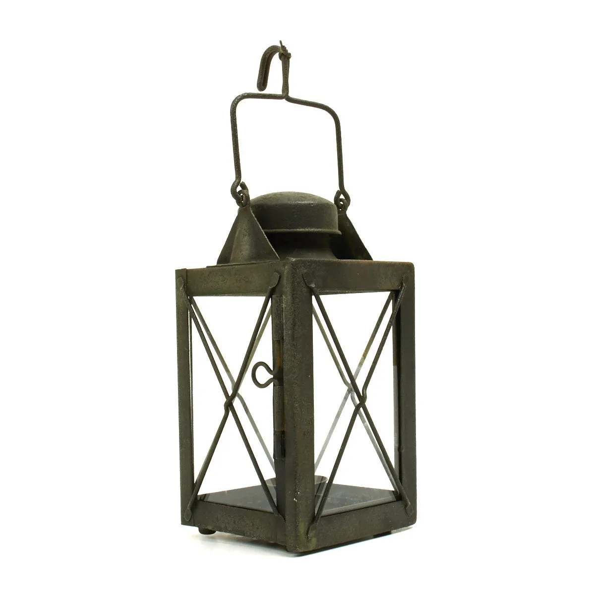 Original British WWI Trench Candle Lantern by Collins of Birmingham - Dated 1915