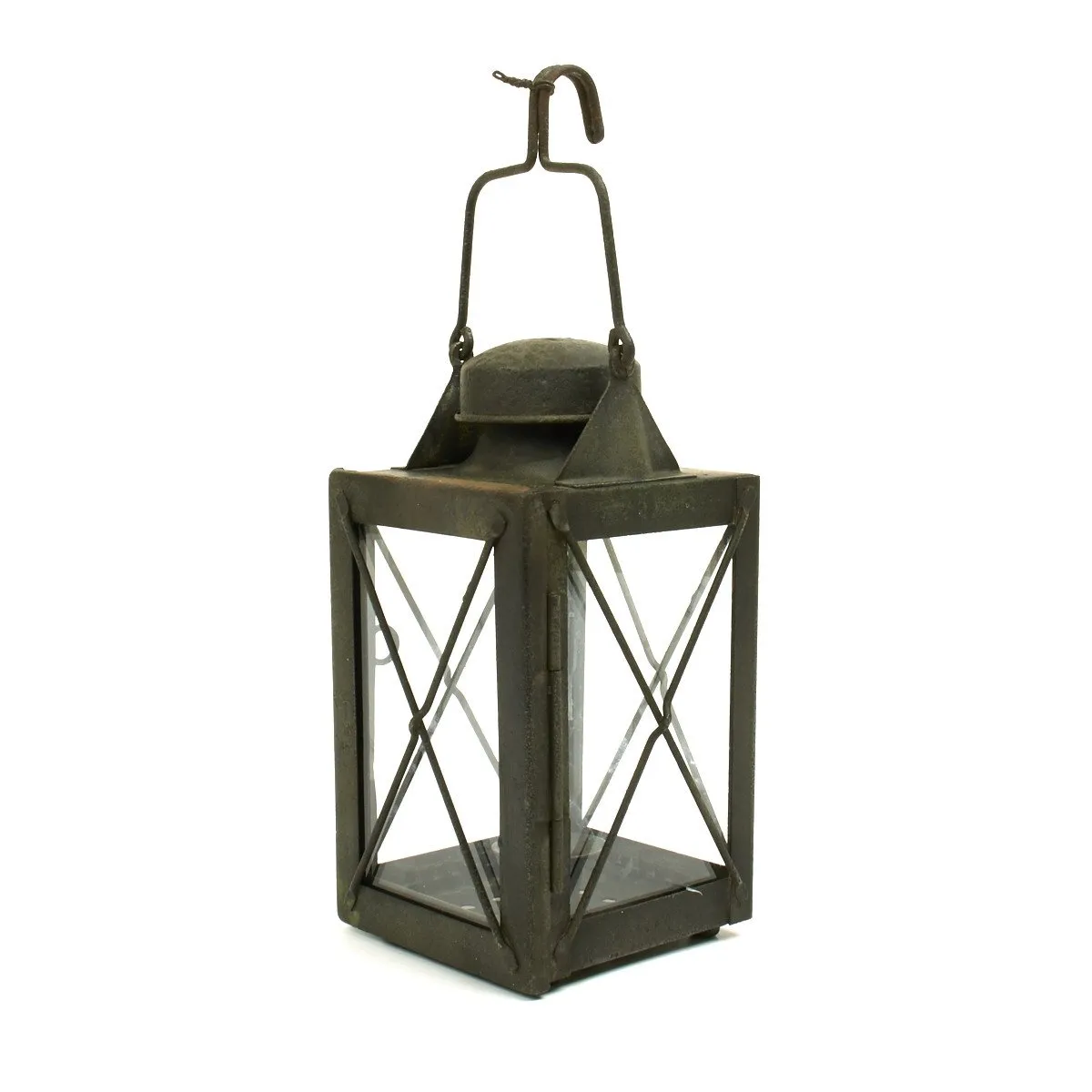Original British WWI Trench Candle Lantern by Collins of Birmingham - Dated 1915
