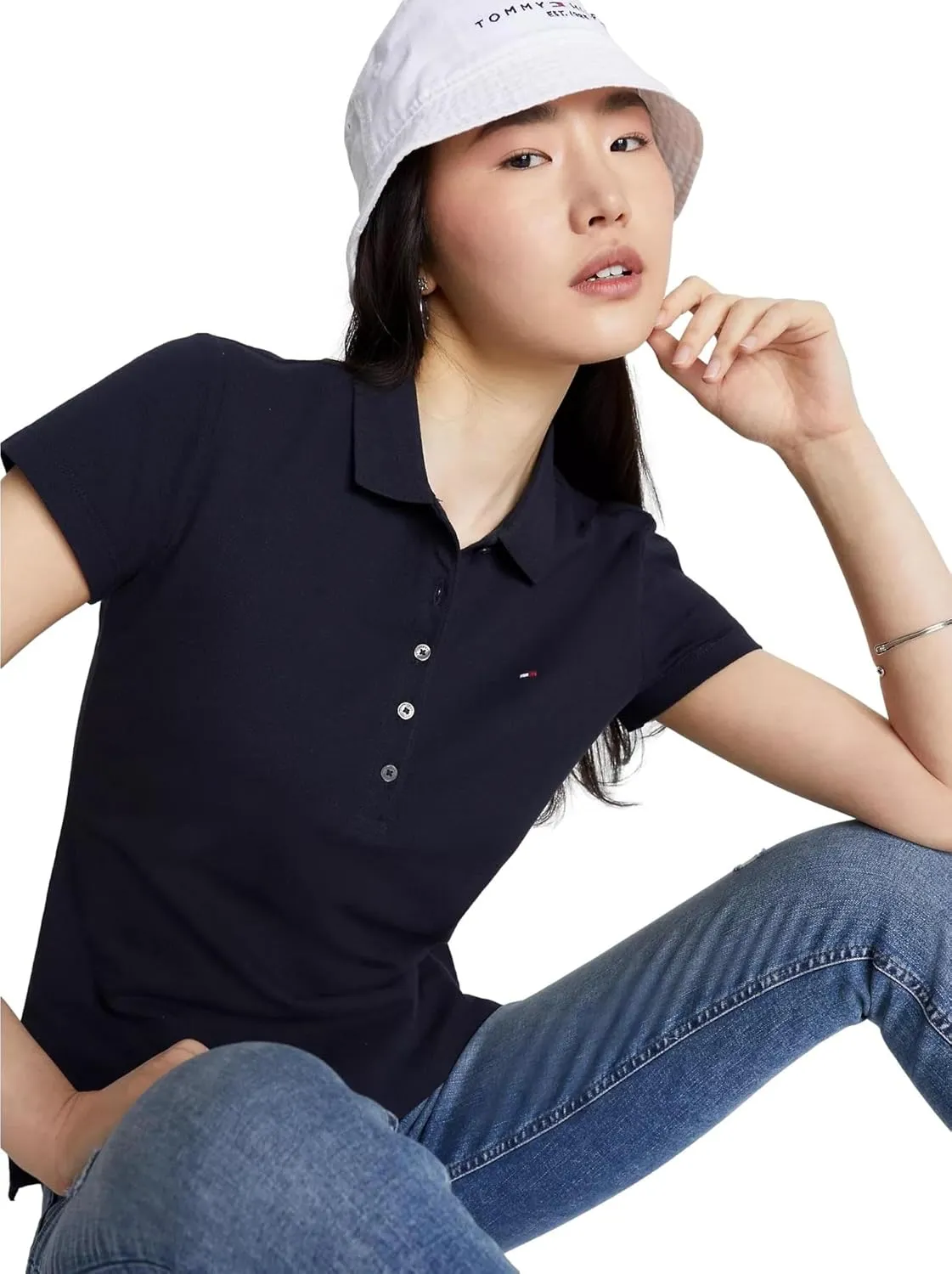 Tommy Hilfiger Women's Classic Polo (Standard and Plus Size)