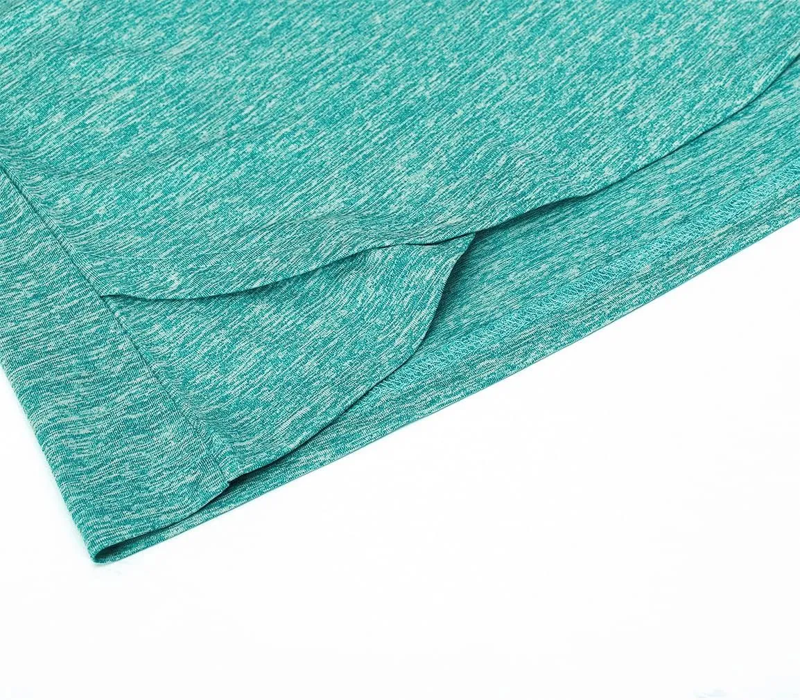 Vldnery Polo Shirts for Women 3-Button Collared Short Sleeve Moisture Wicking Athletic Loose Yoga Tennis Golf Shirts
