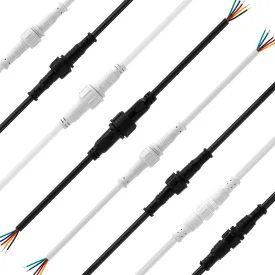 Waterproof IP65 Led Connector 2pin/3pin/4pin/5pin/DC